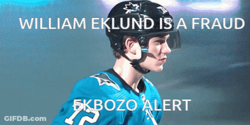 Hockey Player In Helmet Number 12 GIF