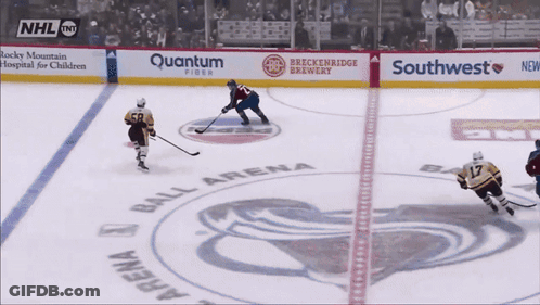 Hockey Player In Jersey Number 26 GIF