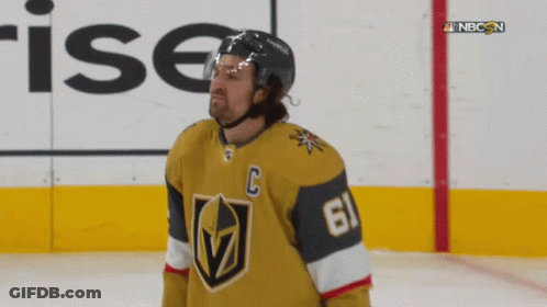 Hockey Player In Jersey Number 61 GIF