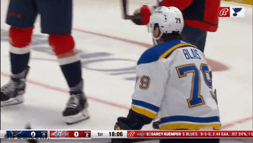 Hockey Player In Jersey Number 73 GIF