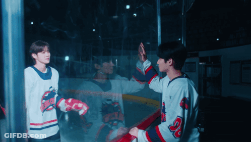 Hockey Player In White Jersey Number 26 GIF