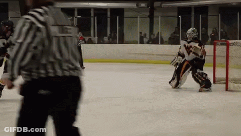 Hockey Player Jersey Saying Ice GIF