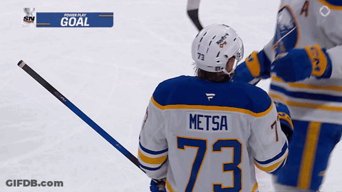 Hockey Player Metsa GIF