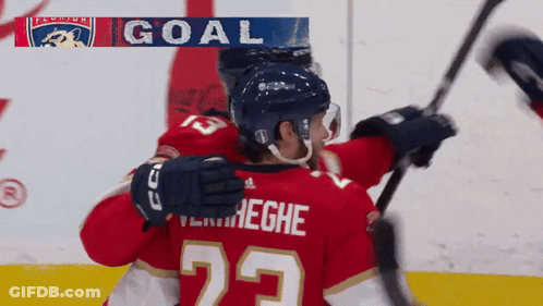 Hockey Player Named Heghe GIF