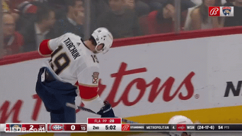 Hockey Player Number 10 GIF