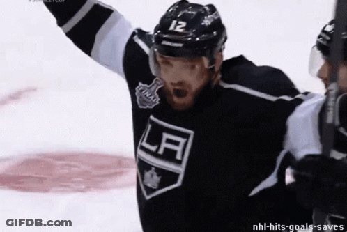 Hockey Player Number 12 GIF