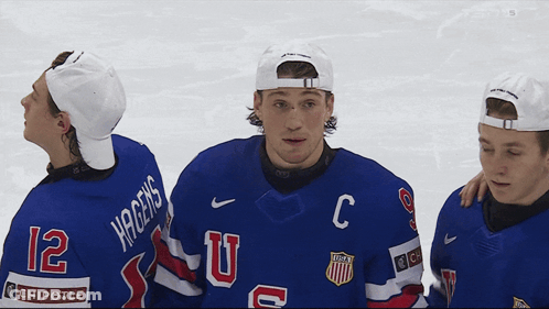 Hockey Player Number 12 GIF