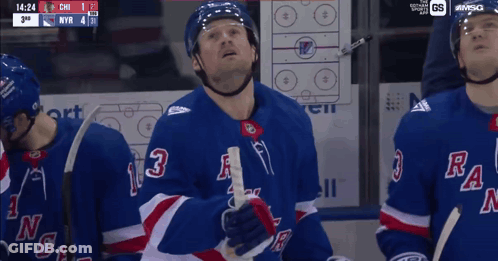 Hockey Player Number 13 In Stands GIF