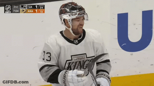 Hockey Player Number 13 On Ice GIF