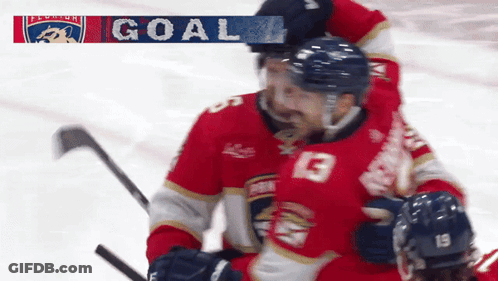 Hockey Player Number 13 GIF