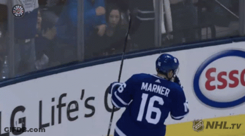 Hockey Player Number 16 GIF