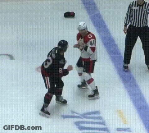 Hockey Player Number 2 GIF