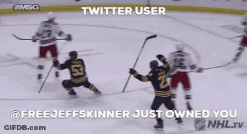 Hockey Player Number 2 Celebrating GIF