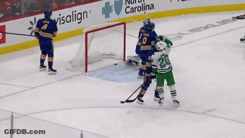 Hockey Player Number 20 GIF