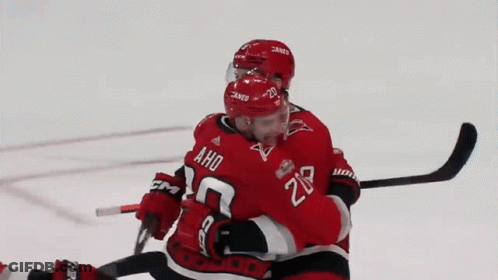 Hockey Player Number 21 GIF