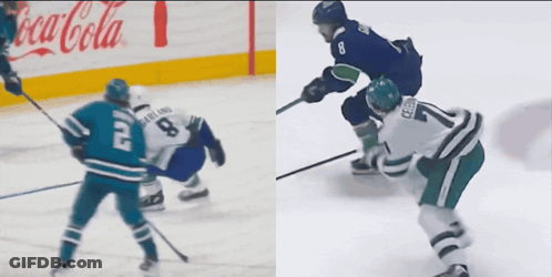Hockey Player Number 22 Jersey GIF