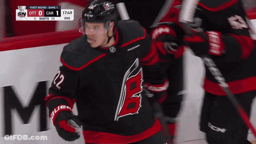 Hockey Player Number 22 Jersey GIF
