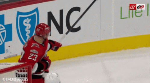 Hockey Player Number 23 On Ice GIF