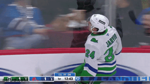 Hockey Player Number 24 GIF