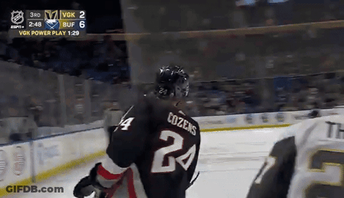 Hockey Player Number 24 Jersey GIF