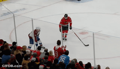 Hockey Player Number 25 GIF