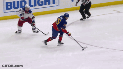 Hockey Player Number 25 GIF