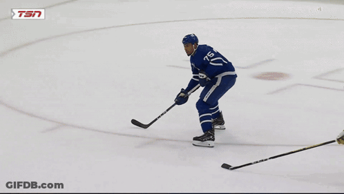 Hockey Player Number 25 On Ice GIF
