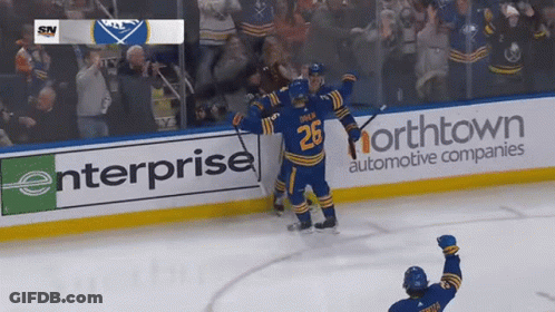 Hockey Player Number 26 GIF