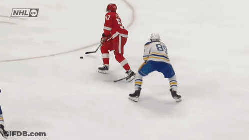 Hockey Player Number 26 On Ice GIF