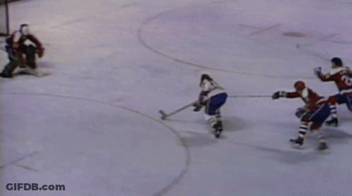 Hockey Player Number 28 On Ice GIF