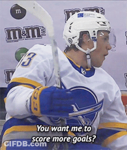 Hockey Player Number 3 Talking GIF