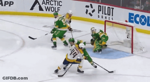 Hockey Player Number 34 GIF