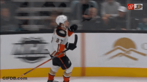 Hockey Player Number 37 GIF