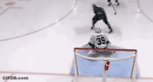 Hockey Player Number 39 GIF