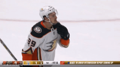 Hockey Player Number 39 GIF