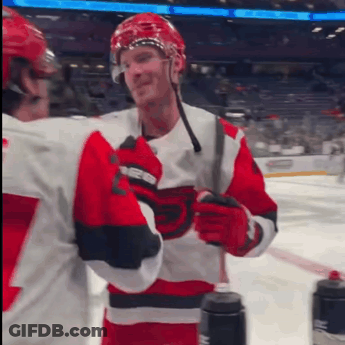 Hockey Player Number 4 GIF