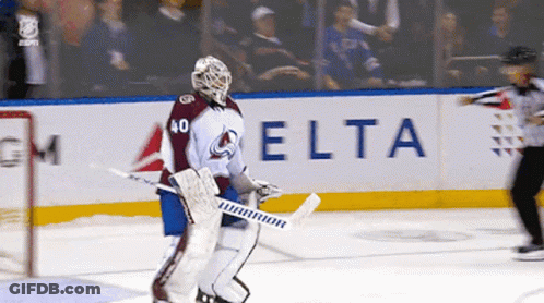 Hockey Player Number 40 GIF