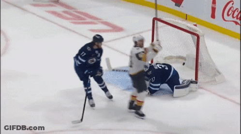 Hockey Player Number 5 GIF