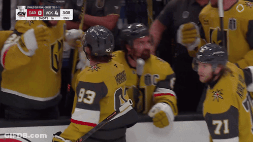 Hockey Player Number 71 GIF