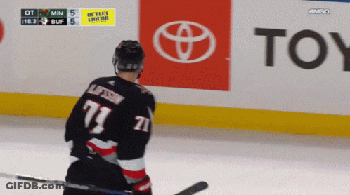 Hockey Player Number 71 GIF