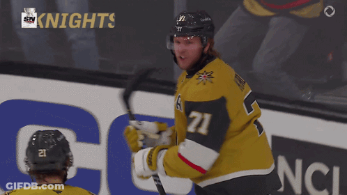 Hockey Player Number 71 On Ice GIF