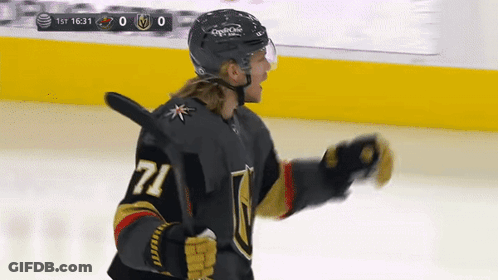Hockey Player Number 71 On Ice GIF
