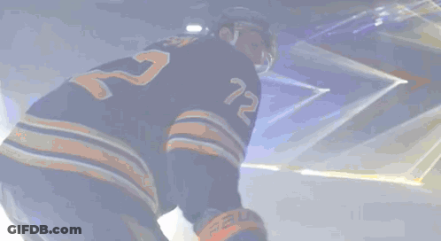 Hockey Player Number 72 On Ice GIF