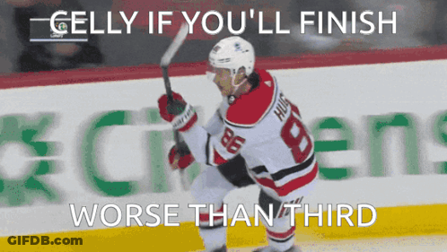 Hockey Player Number 8 GIF