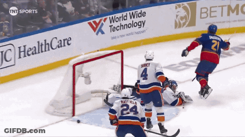 Hockey Player Number 8 GIF