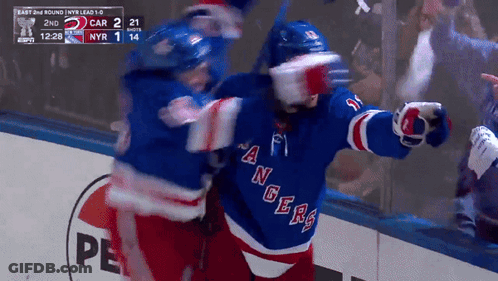 Hockey Player Number 8 GIF