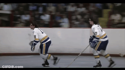 Hockey Player Number 8 GIF