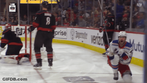 Hockey Player Number 8 GIF
