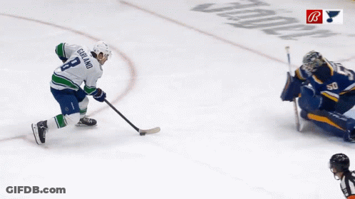 Hockey Player Number 8 GIF