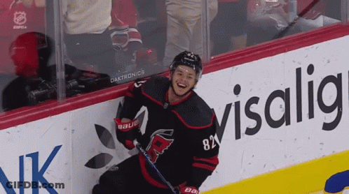 Hockey Player Number 82 GIF